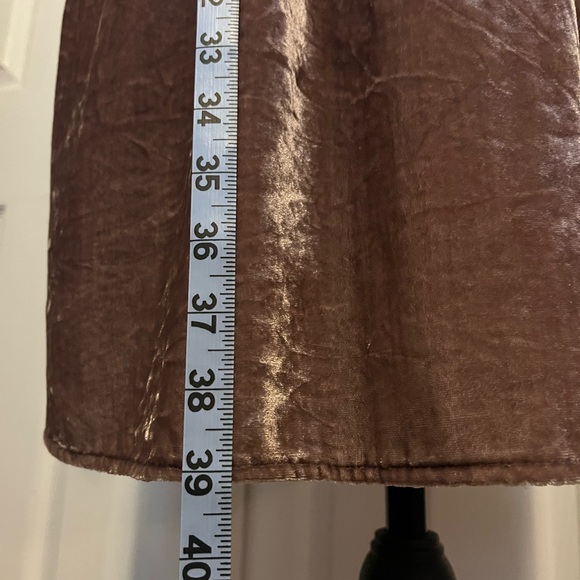 Anthropologie Holding Horses Velvet Button Shirt Dress - Picture 13 of 13